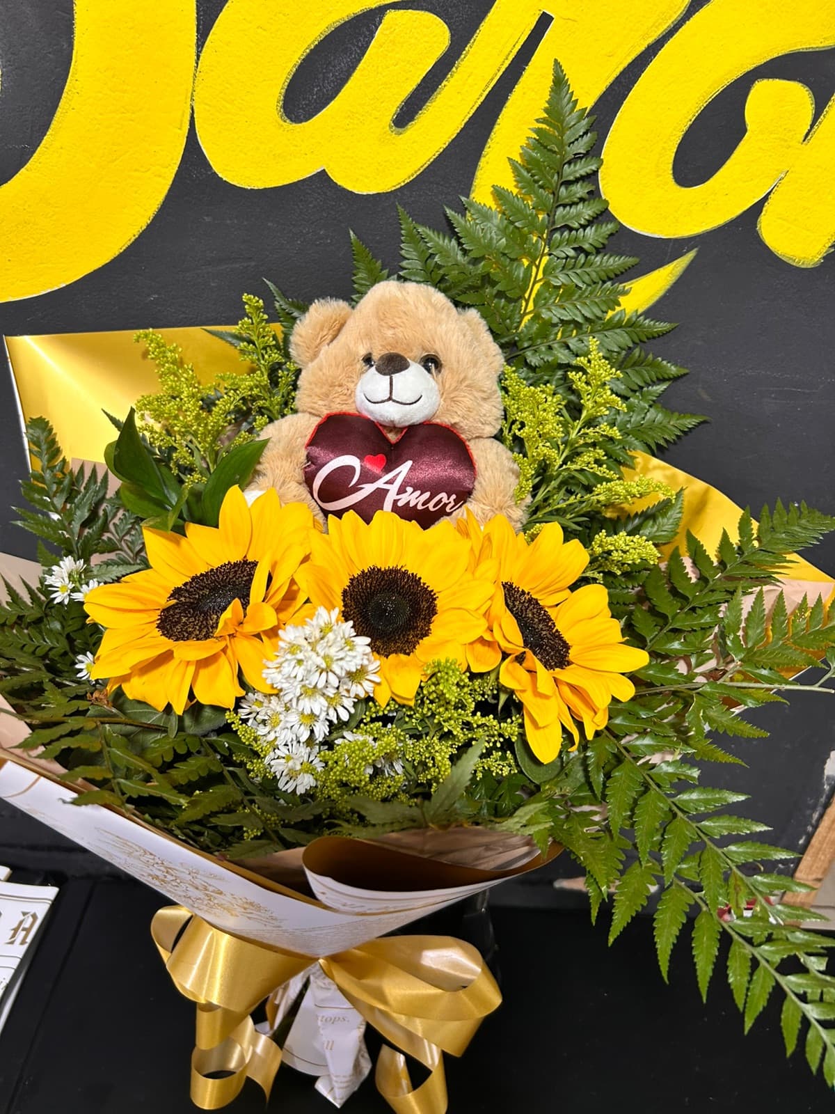 Buquê sol de amor