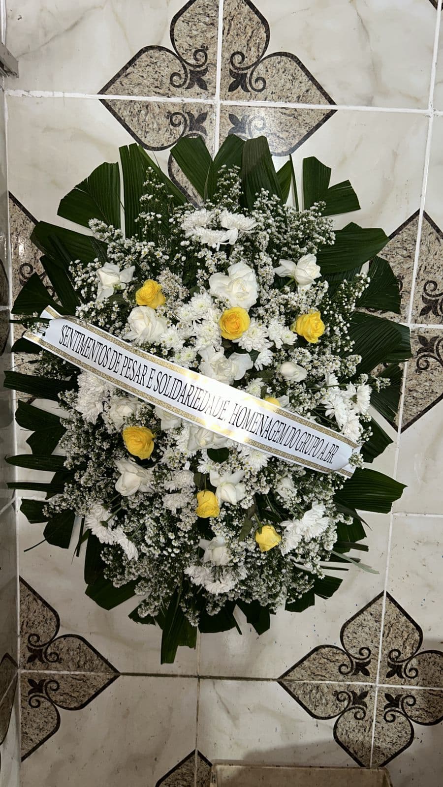Coroa de flores