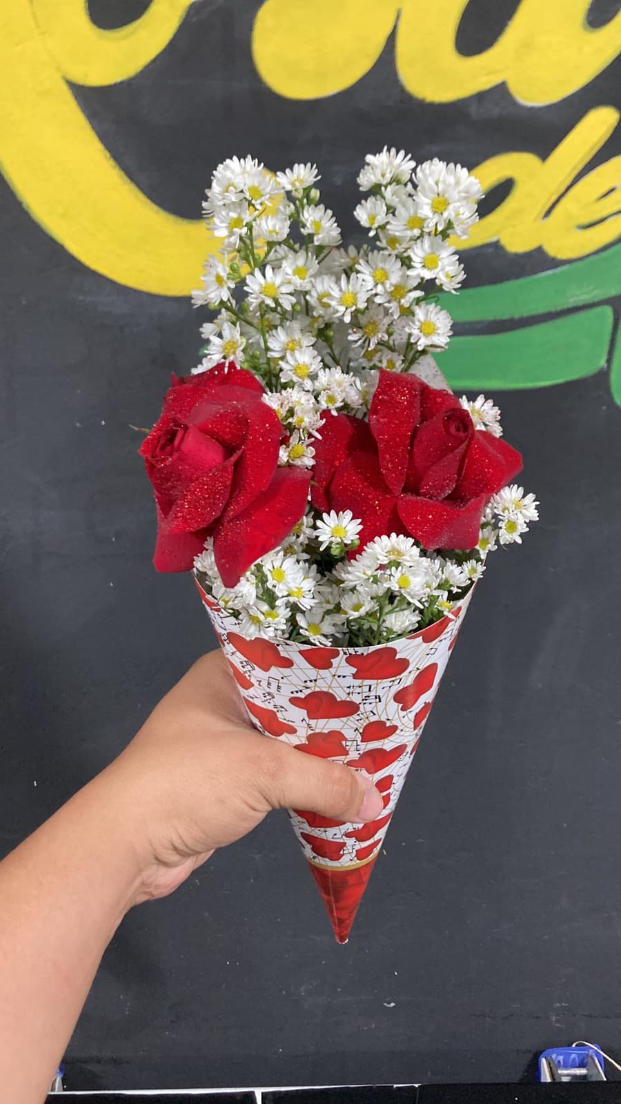 Ramalhete com 2 rosas